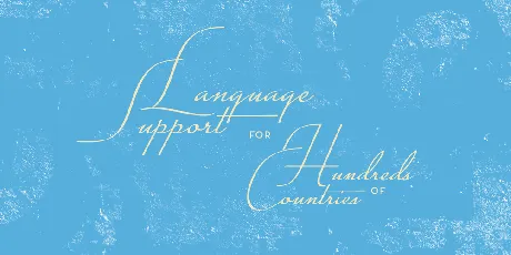 Conture Script PERSONAL USE font