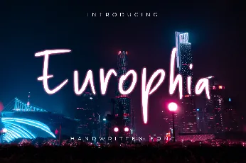 Europhia font