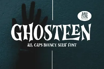 Ghosteen font