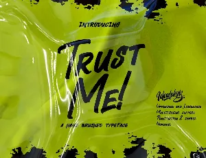 Trust Me font