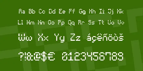 Void Pixel-7 font