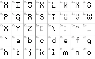 Void Pixel-7 font