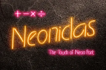 Neonidas font