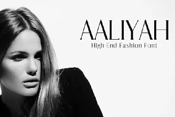 Aaliyah font