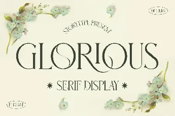 GLORIOUS font