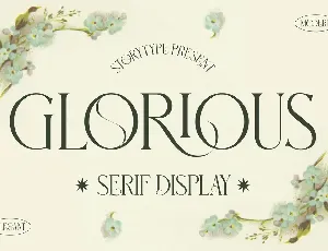 GLORIOUS font