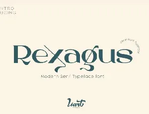 Rexagus font