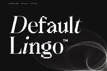 SS Default Lingo font