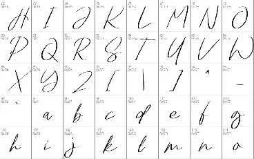 Bowthen Signature font