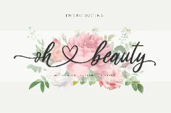 Oh Beauty font