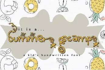 Summer Camp font