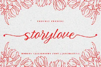 Storylove font