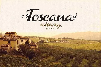 Toscana Script font