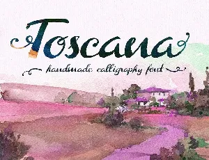 Toscana Script font