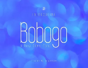 Bobogo font