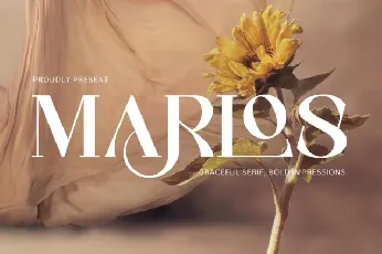 Marlos font