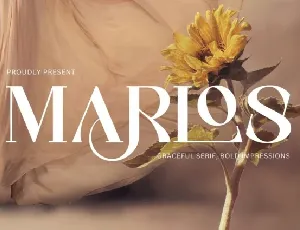 Marlos font