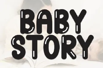 Baby Story Display font