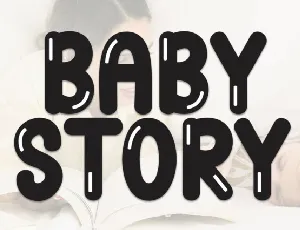 Baby Story Display font