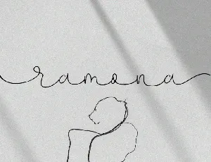 Ramona font