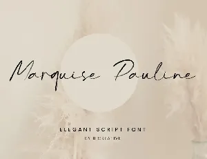 MarquisePauline font