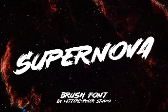 Supernova font