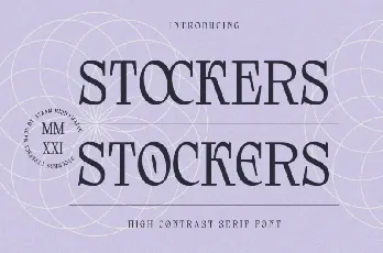 Stockers Serif font