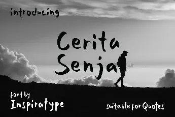 Cerita Senja FREE font