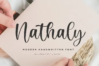 Nathaly font