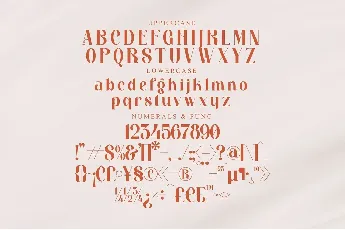 Rosalia font