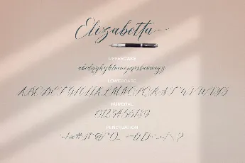 Elizabetta font