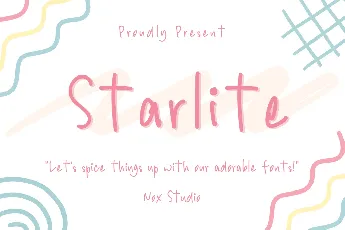 Starlite - Demo font