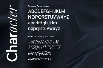 Between Century font