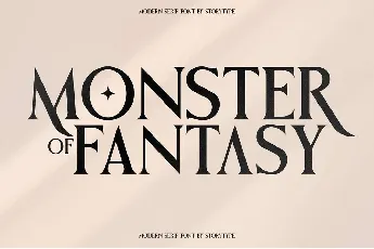 Monster Of Fantasy font