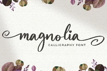 Magnolia font