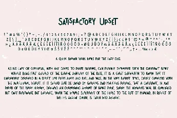 Satisfactory font