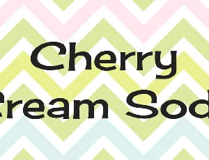 Cherry Cream Soda font