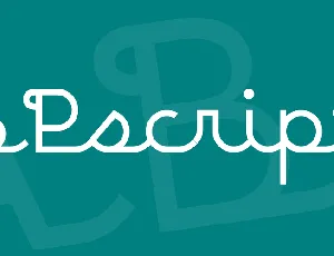 BPscript font