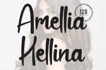 Amellia Hellina font