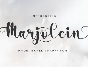 Marjolein font