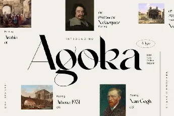 Agoka Serif font