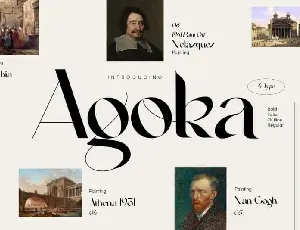 Agoka Serif font