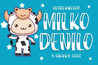 Milko Denilo Display font