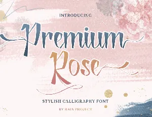 Premium Rose Demo font