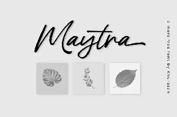 Maytra font