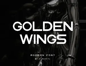 GoldenWings font