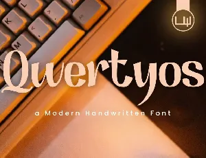 Qwertyos font