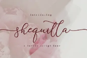 Shequilla font