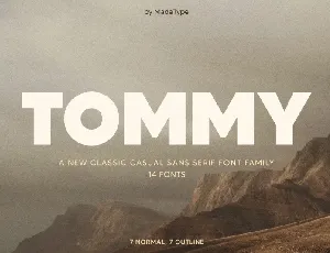 Tommy Family font