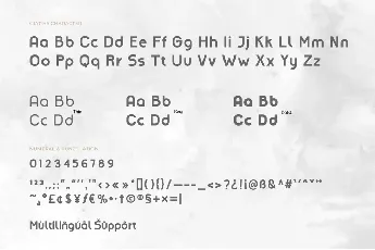 Amenable font